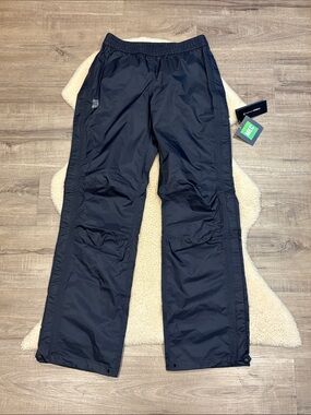 MEC hydrofoil rain pants, black, women’s small